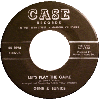 Gene And Eunice - Let's Play The Game Cae