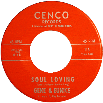 Gene And Eunice - Soul Loving Cenco