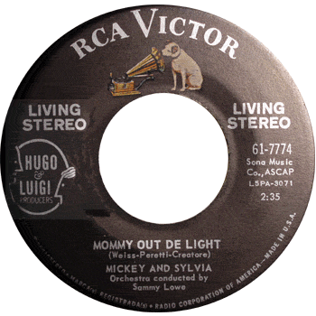 Mickey And Sylvia - Mommy Out De Light RCA 45 Stereo
