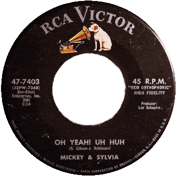 Mickey And Sylvia - Oh Yeah Uh Huh RCA 45