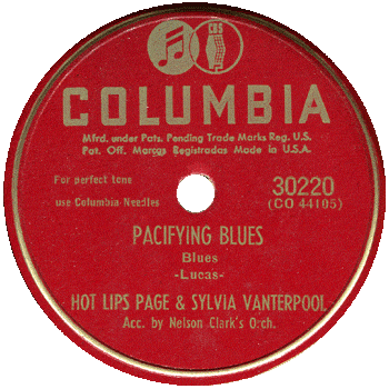 Sylvia - Pacifying Blues Columbia78