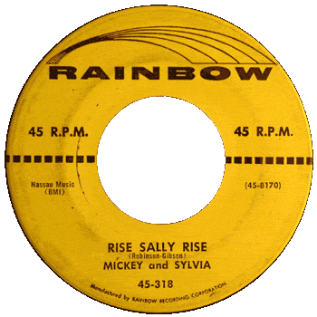 Mickey And Sylvia - Rise Sally Rise 45