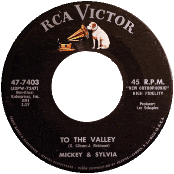 Mickey And Sylvia - To The Valley RCA 45