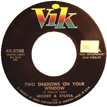 Mickey And Sylvia - Two Shadows On Your Window Vik