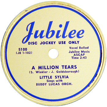 Sylvia - A Million Tears Jubilee Promo 78