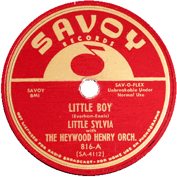 Sylvia - Little Boy Savoy  78