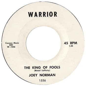 Joey Norman - King Of Fools Warrior