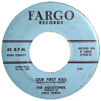 Aquatones - Our First Kiss Stock
