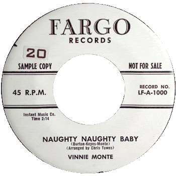 Vinnie Monte - Naughty Naughty Baby Promo