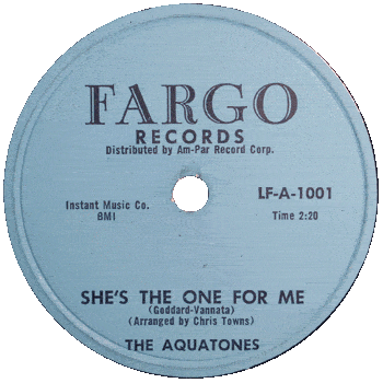 Aquatones - She's The One For Me 78