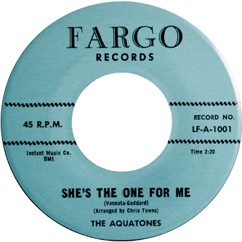 Aquatones - She's The One For Me Late