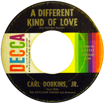 Carl Dobkins Jr. - A Different Kind Of Love