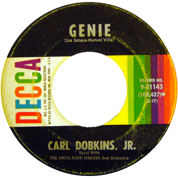 Carl Dobkins Jr. - Genie Stock
