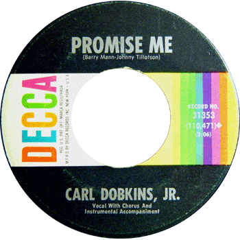 Carl Dobkins Jr. - Promise Me Stock