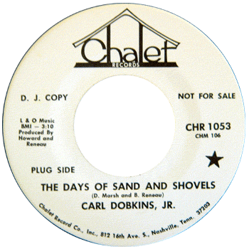 Carl Dobkins Jr. - The Days Of Sand And Shovels Chalet Promo