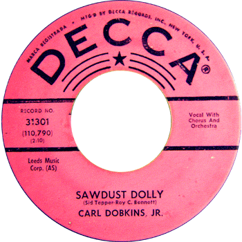 Carl Dobkins Jr. - Sawdust Dolly Promo