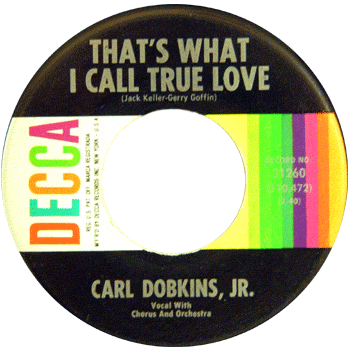 Carl Dobkins Jr. - That's What I Call True Love