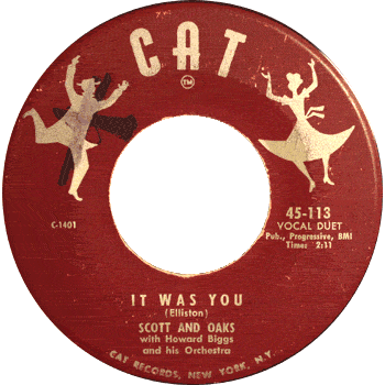 Scott And Oaks - It Was You 45