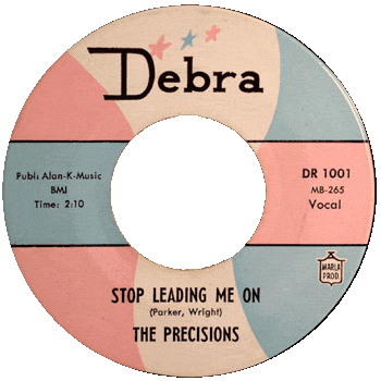 The Precisions - Stop Leading Me On Debra Stock
