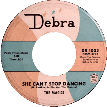 Magics - She Can't Stop Dancing Debra Stock