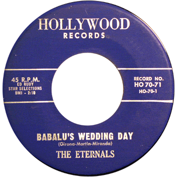 The Eternals - Babalu's Wedding Day Blue