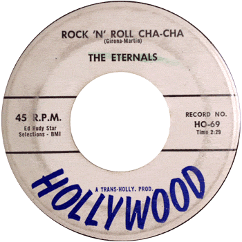 The Eternals - Rock N Roll Cha Cha First White