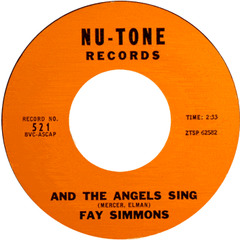 Fay Simmons - And The Angels Sing Nu tone
