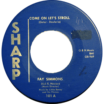 Fay Simmons - Come On Let's Stroll Sharp