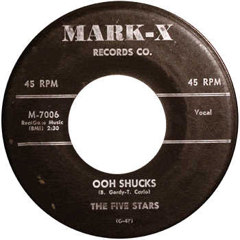 Five Stars - Ooh Shucks Mar X 45