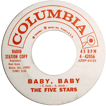Five Stars - Baby Baby Columbia Promo  45