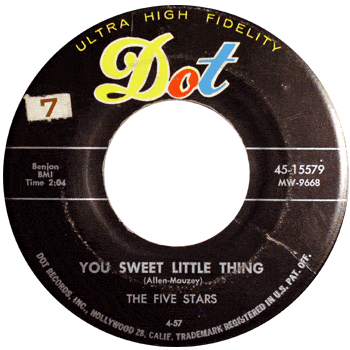 Five Stars - You Sweet Little Thing Dot