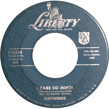 Fleetwoods - I Care So Much Liberty1