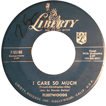 Fleetwoods - I Care So Much Liberty2