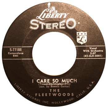 Fleetwoods - I Care So Much Liberty Stereo