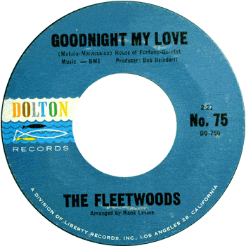 Fleetwoods - Goodnight My Love