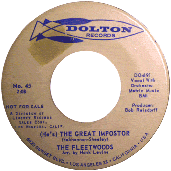 Fleetwoods - The Great Imposter Promo