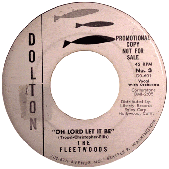 Fleetwoods - Oh Lord Let It Be Promo