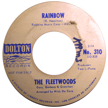 Fleetwoods - Rainbow Promo