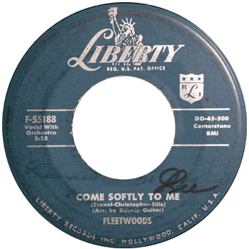 Fleetwoods - Come Softly To Me Liberty 1