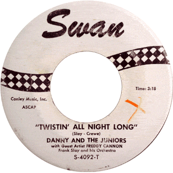 Freddy Cannon - Twistin All Night Long  Danny And The Juniors