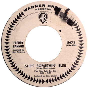 Freddy Cannon - She's Something Else Promo
