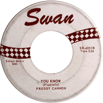 Freddy Cannon - You Know Swan