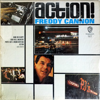 Freddie Cannon - Action Mono LP Cover