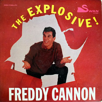 Freddy Cannon - Explosive LP Mono Cover