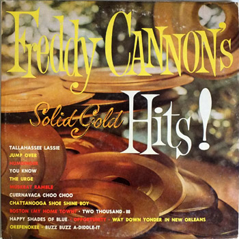 Freddy Cannon - Freddy Cannon's Greatest Hits LP Cover