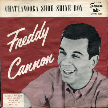 Freddy Cannon - Chatanooga Shoe Shine Boy Sleeve