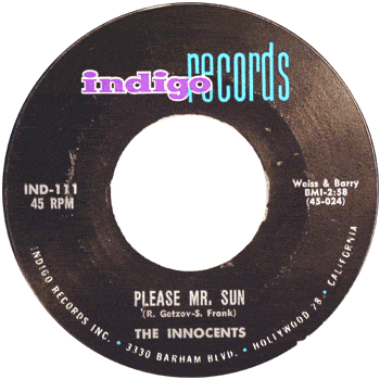 Innocents - Please Mister Sun Indigo