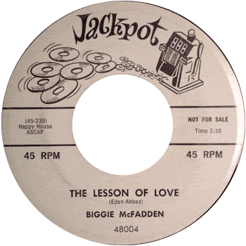 Biggie McFadden - Lesson Of Love Promo