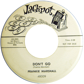 Frankie Marshall  -  Don't Go Promo