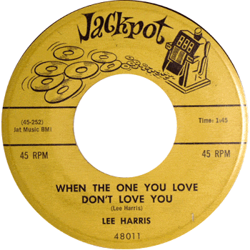 Lee Harris - When The One You Love Don't Love You Stock